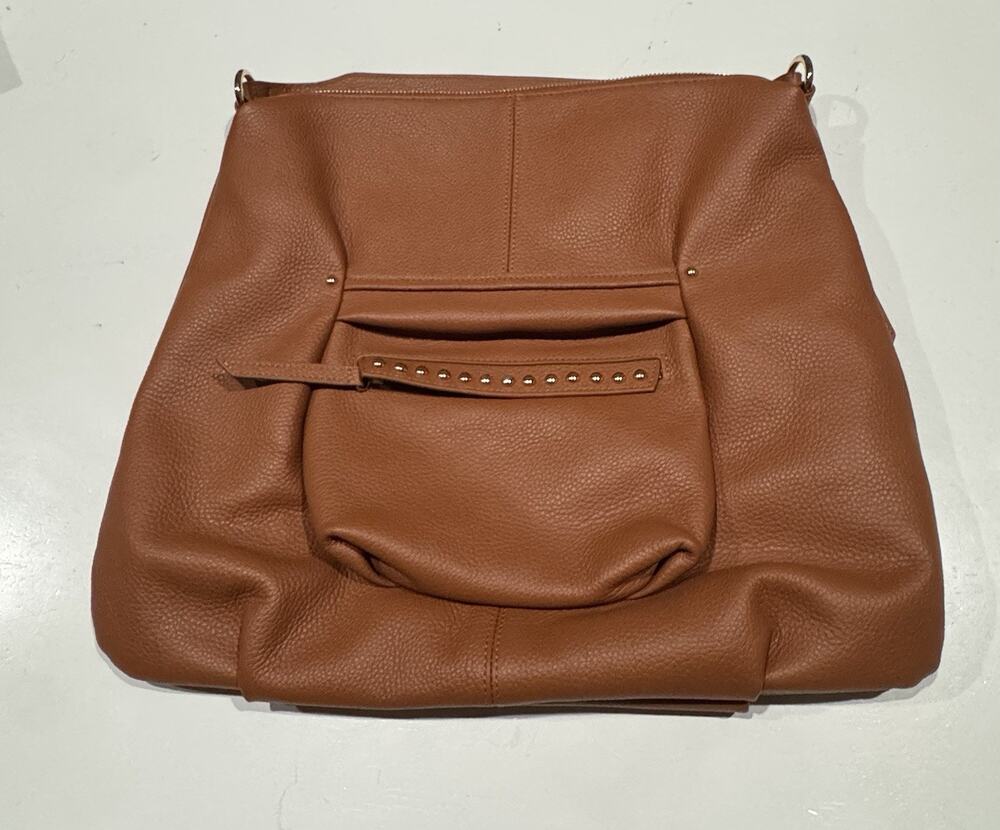 LAGGO Joyce Hobo Handbag | Soft Leather Purse | Studs Detail